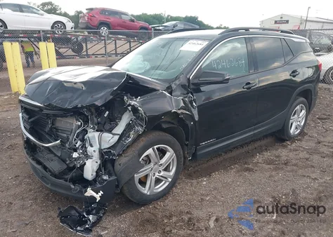 2019 GMC Terrain Sle из США, поврежденный, VIN 3GKALMEX5KL369472